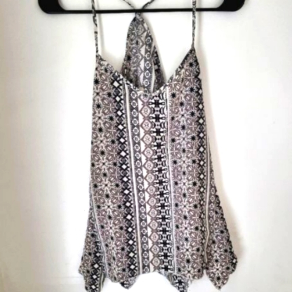 Hollister Abstract Tank